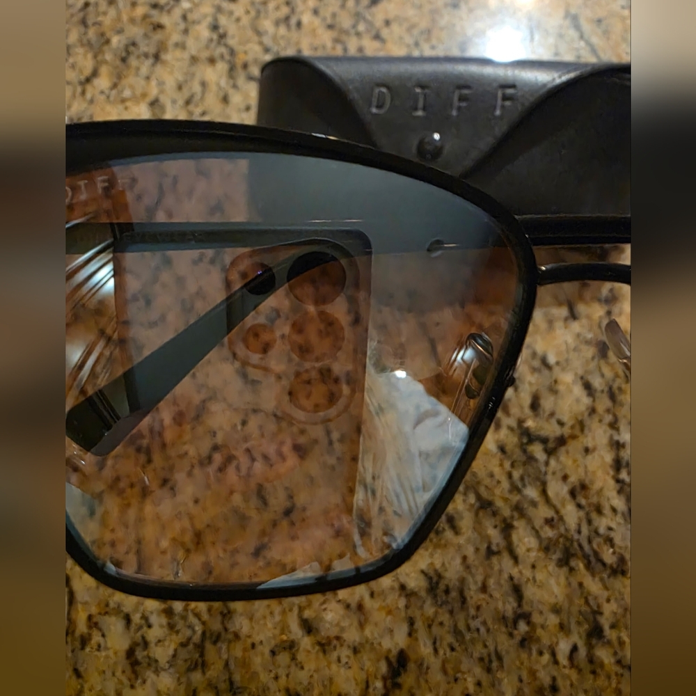 Black Sunglasses with Case - Picture 3 of 4